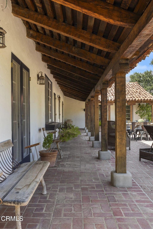 view of patio / terrace with outdoor dining area