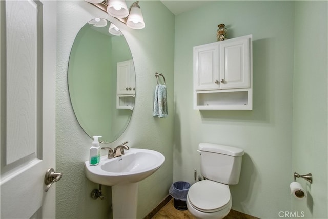 bathroom with toilet