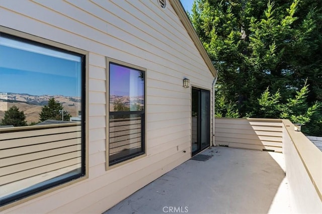 1550 Pineridge Dr, Cambria, CA 93428 - view of property exterior with a mountain view