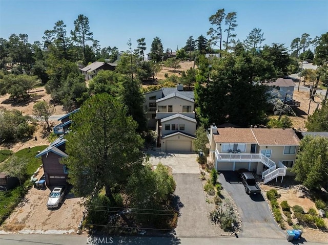 1550 Pineridge Dr, Cambria, CA 93428 - aerial view with a residential view
