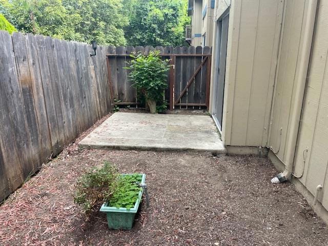 exterior space with a patio