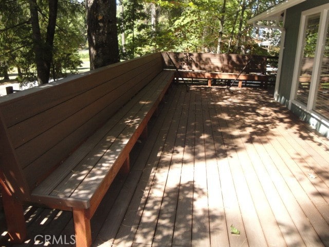 view of deck