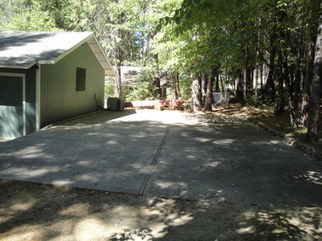 view of home's exterior with cooling unit