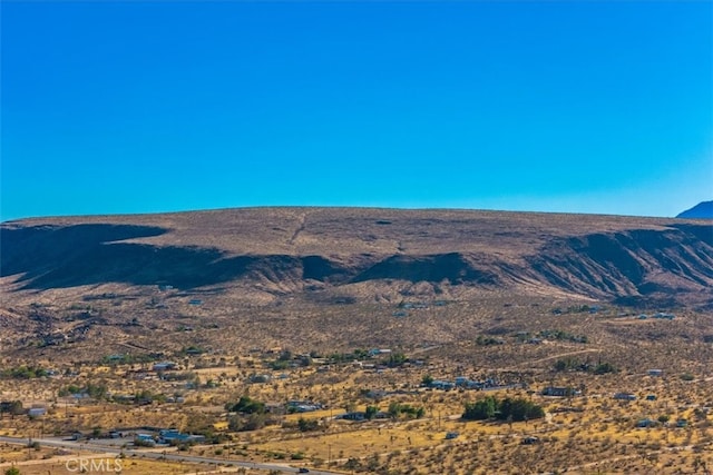 view of mountain feature