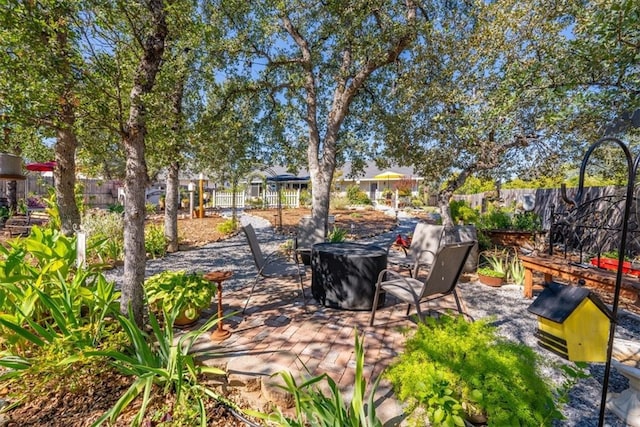 view of patio