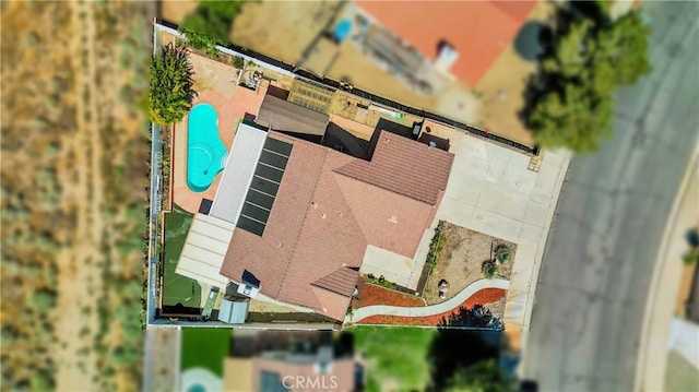 drone / aerial view