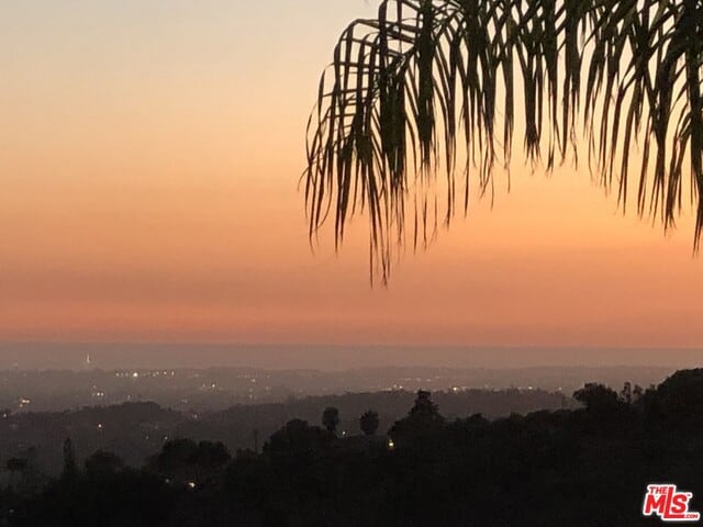 view of nature at dusk