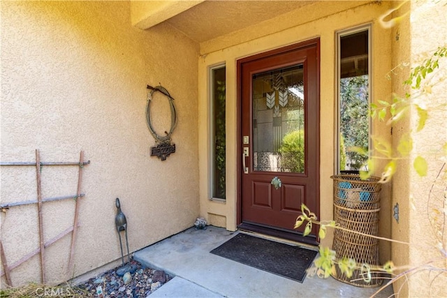 view of entrance to property