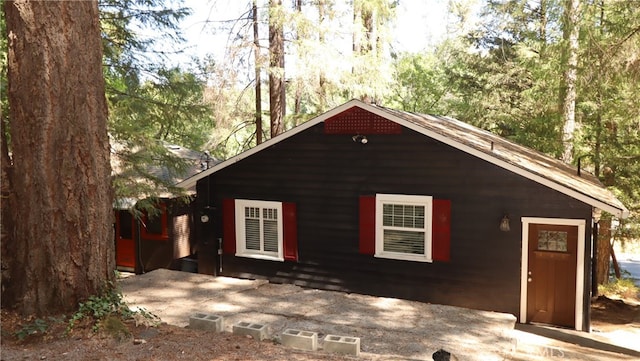 exterior space with a patio area