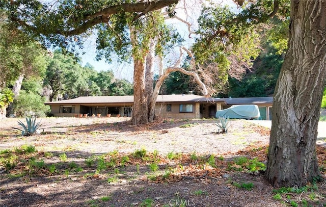 view of front of house