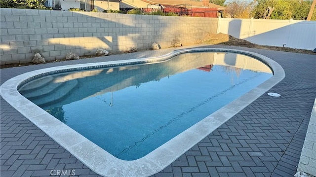 view of pool