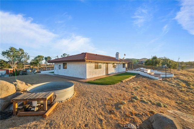 view of rear view of house