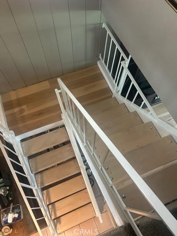 view of stairs