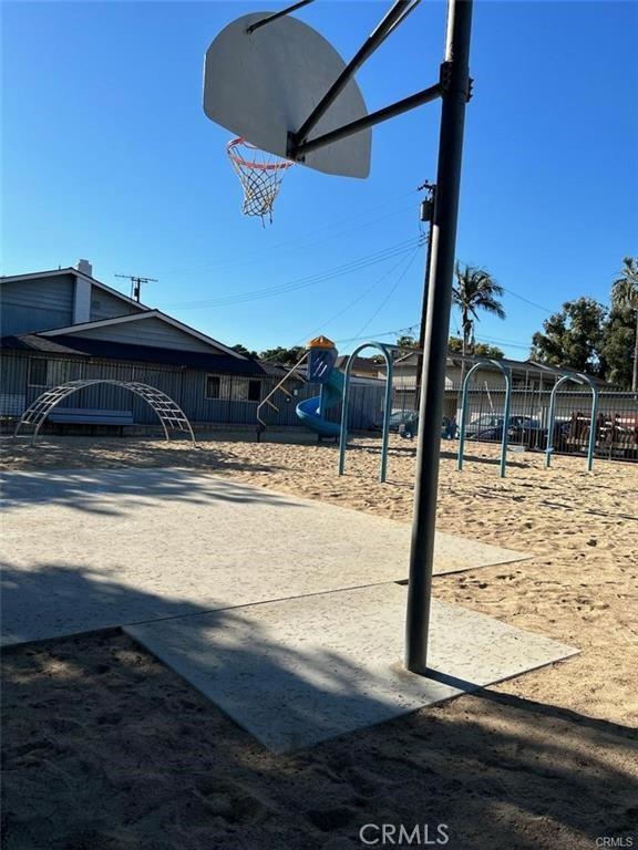 surrounding community with a playground