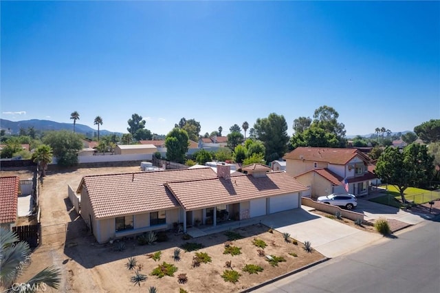 34578 Hickory Ln, Wildomar, CA 92595 - aerial view of residential area featuring a mountain backdrop