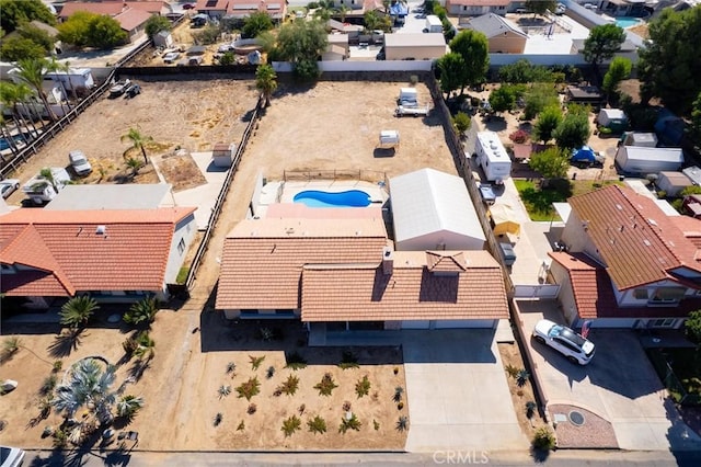 34578 Hickory Ln, Wildomar, CA 92595 - aerial perspective of suburban area featuring a pool