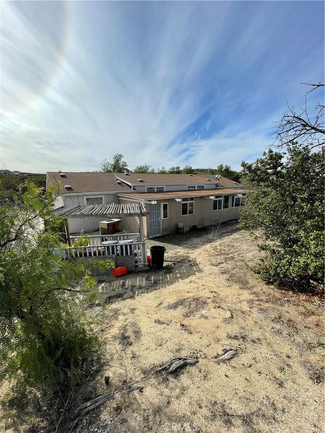 view of rear view of house