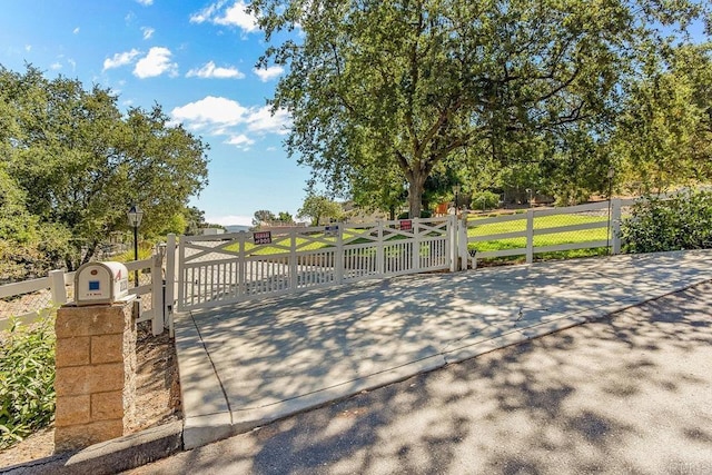 view of gate