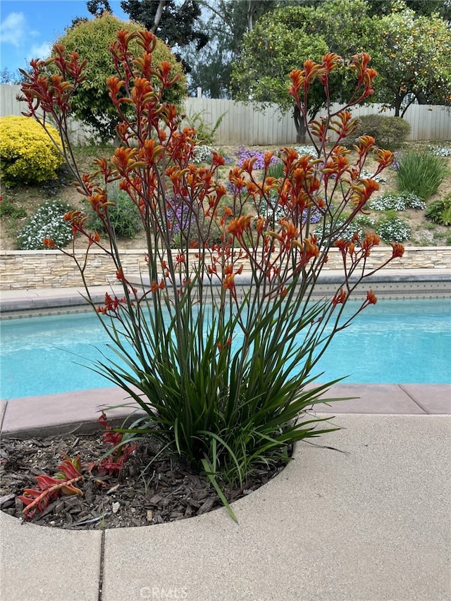 view of pool