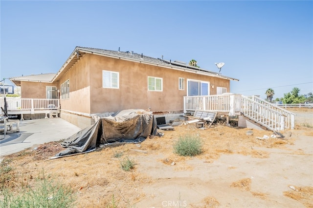 view of back of house