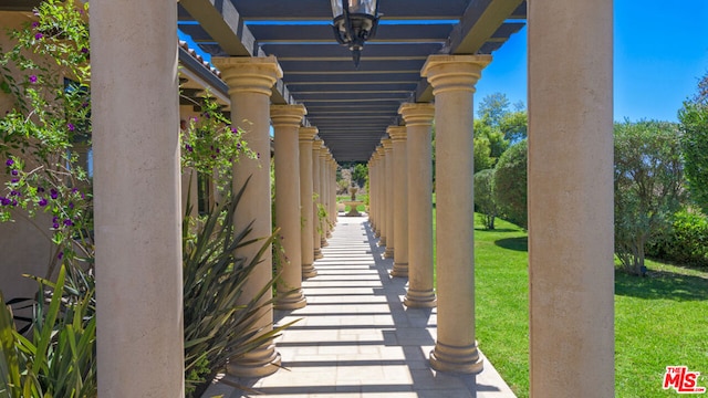 view of patio