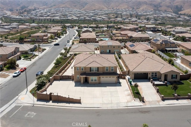 21047 Iron Rail Dr, Riverside, CA 92507 - drone / aerial view with a mountain view and a residential view