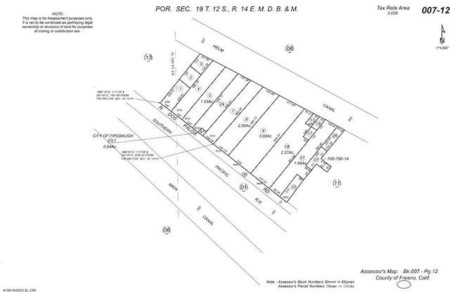 9684 N Dos Palos Rd, Firebaugh CA, 93622 land for sale