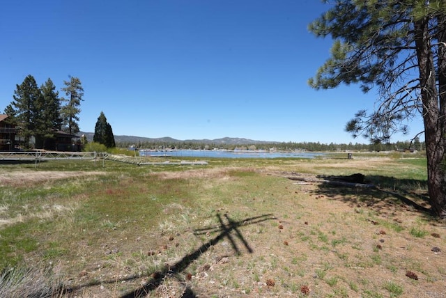 39414 Ruby Ln, Big Bear Lake, CA 92315 - view of yard featuring a water view