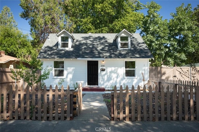 view of cape cod-style house