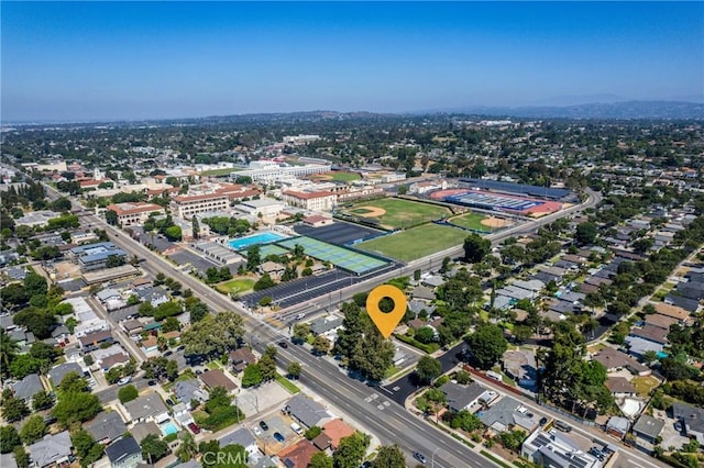 613 E Chapman Ave, Fullerton, CA 92831 - aerial view of property's location