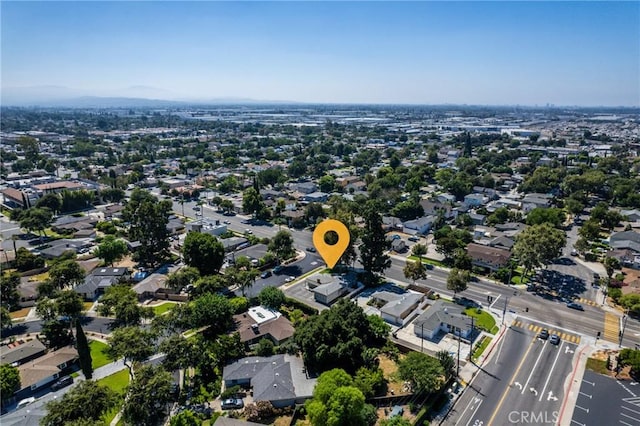 613 E Chapman Ave, Fullerton, CA 92831 - aerial view of property and surrounding area featuring nearby suburban area