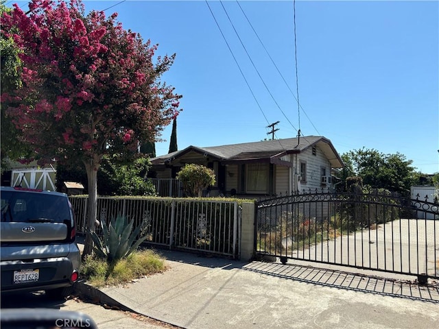 2746 Benedict St, Los Angeles, CA 90039 - view of front of property with a fenced front yard and a gate
