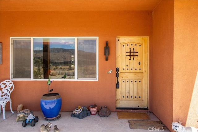 view of property entrance