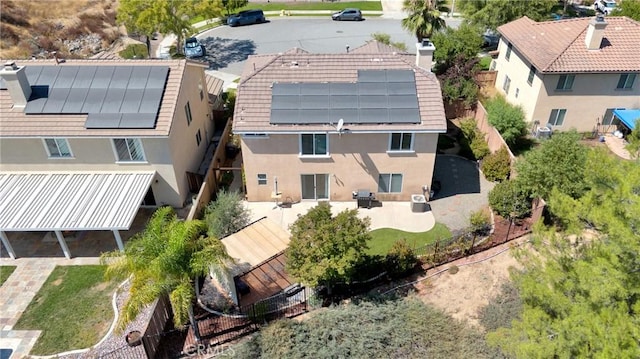 aerial view of property and surrounding area