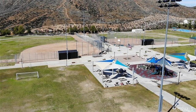 drone / aerial view