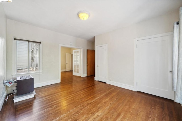 interior space featuring hardwood / wood-style flooring