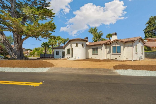 view of mediterranean / spanish home