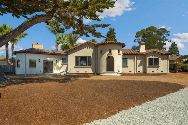 view of rear view of house