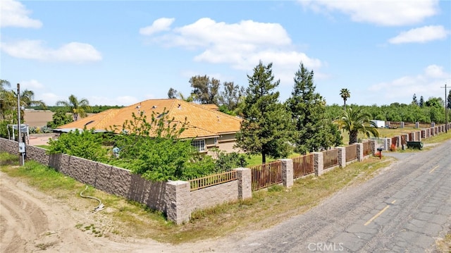 view of property exterior