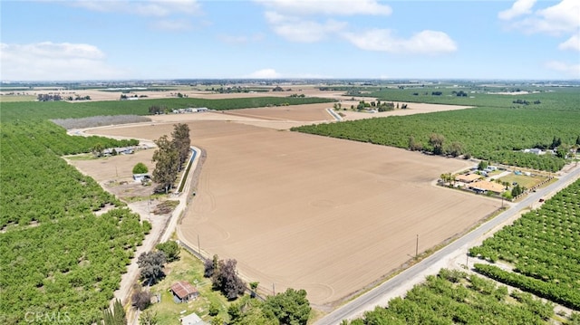 drone / aerial view featuring a rural view