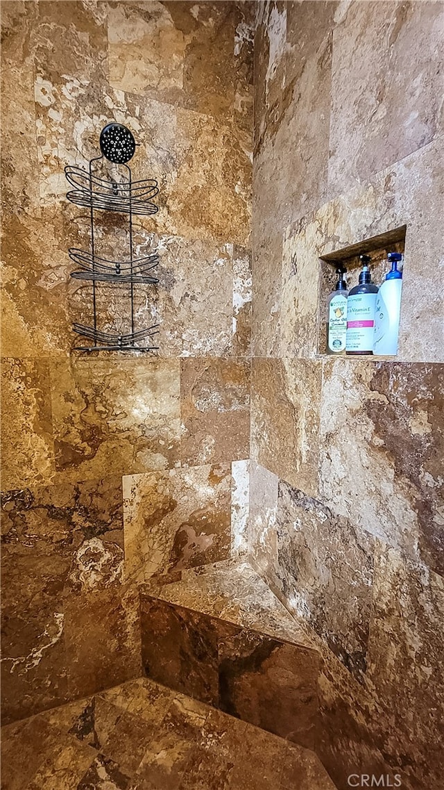 details with walk in shower