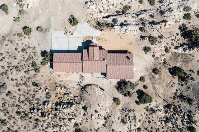 56245 Cobalt Rd, Yucca Valley, CA 92284 - aerial view with a desert view