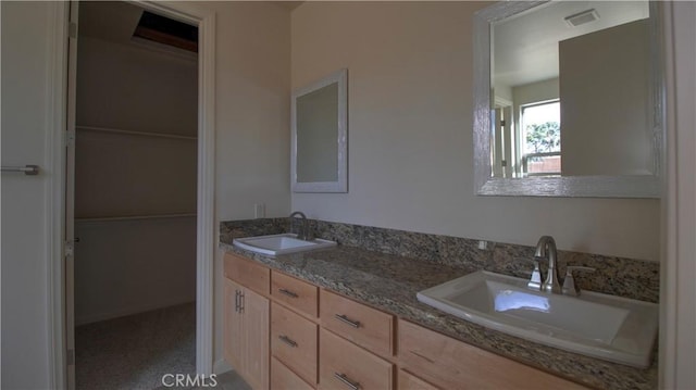 56925 Hidden Gold Ct, Yucca Valley, CA 92284 - full bath featuring double vanity
