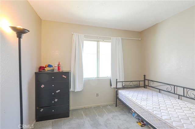 bedroom with carpet flooring