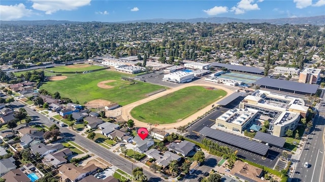 aerial view