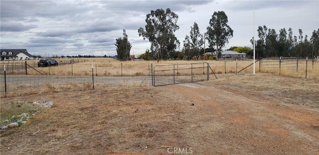 11710 Paskenta Rd, Red Bluff, CA 96080 - view of yard featuring a rural view and fence
