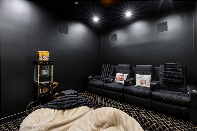 view of home theater