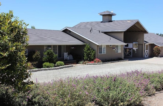 view of ranch-style home