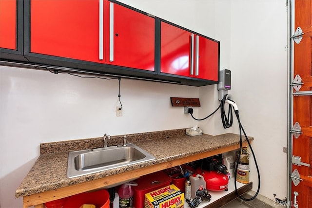 kitchen featuring sink