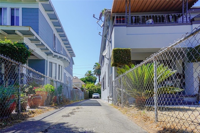 view of street